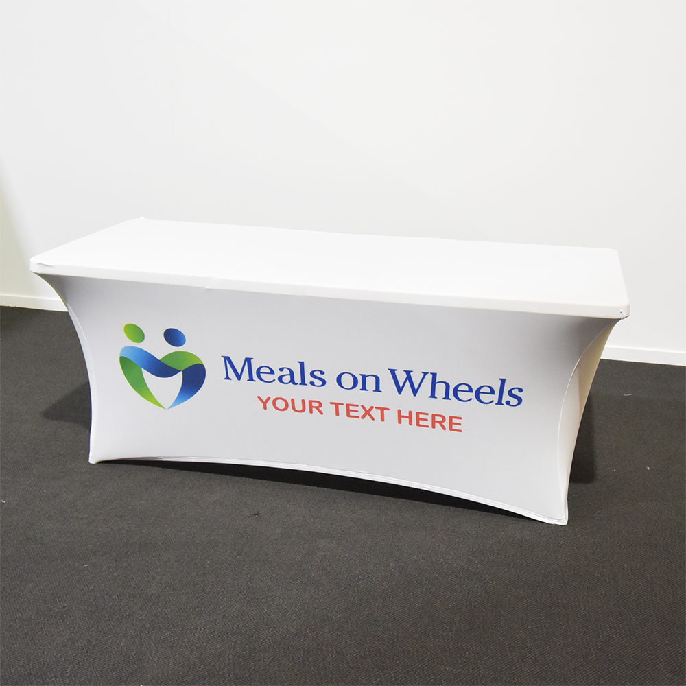 Stretch Table Cover - 4 Sided