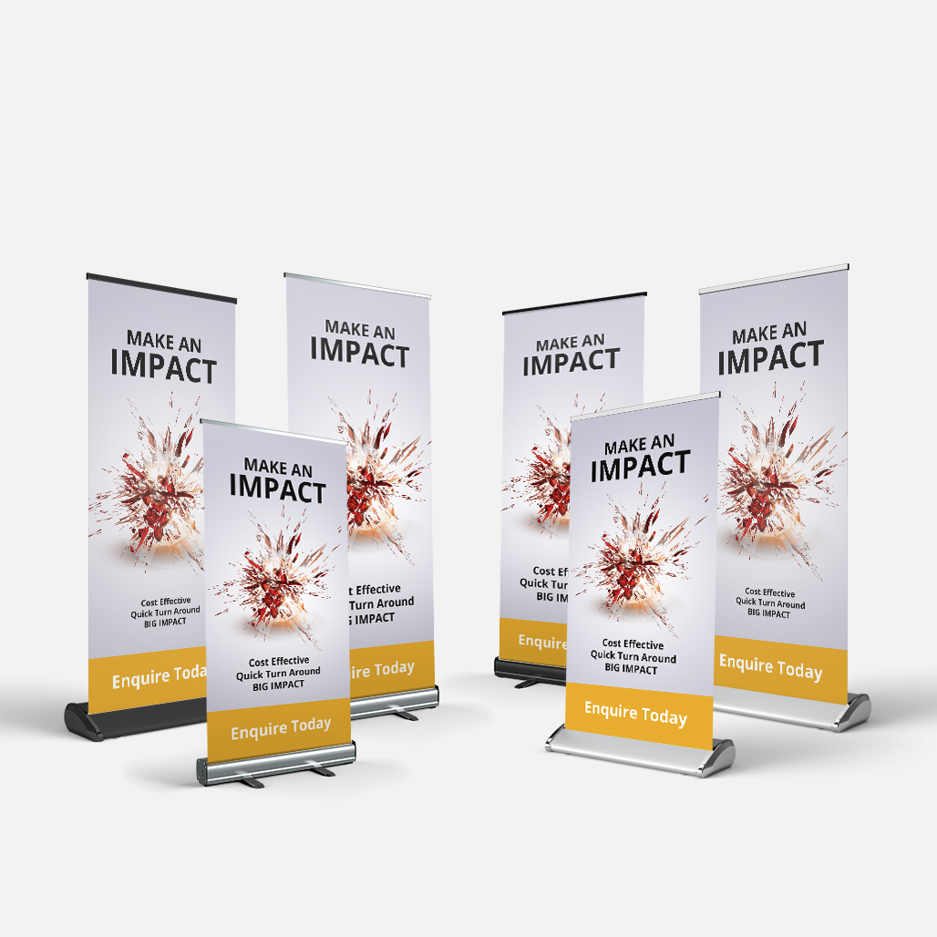 Luxury Base Retractable Pull Up Banner