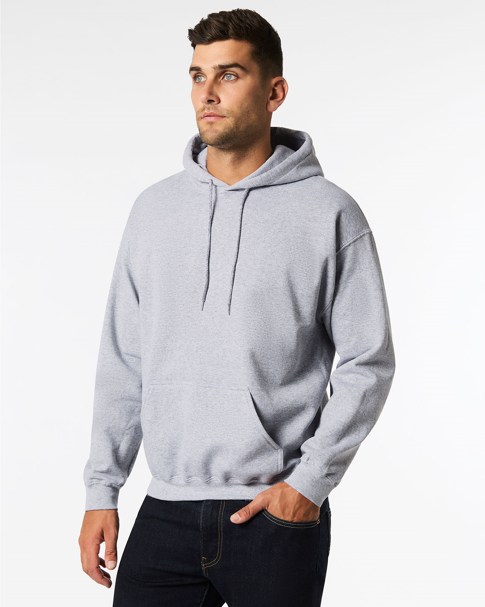 18500 ADULT 50/50 HOODED SWEAT