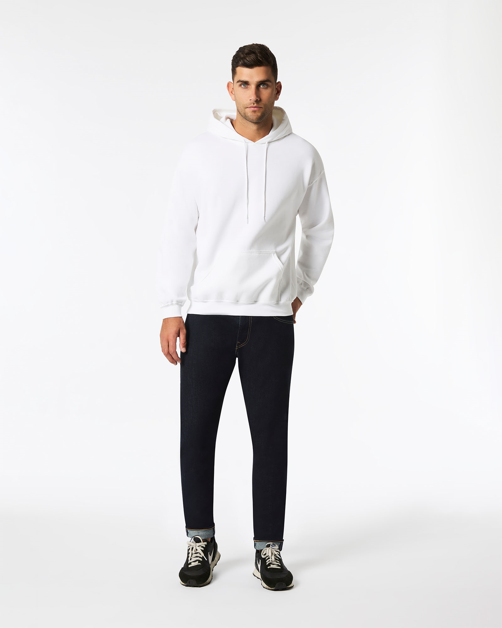 18500 ADULT 50/50 HOODED SWEAT