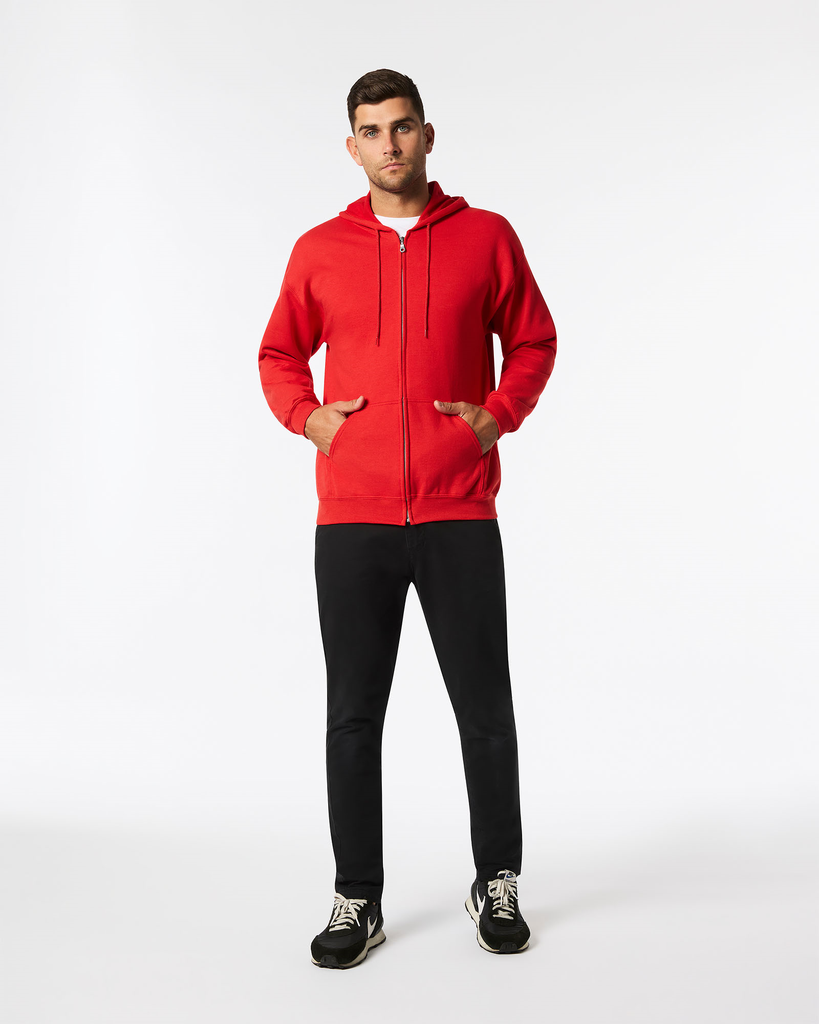 18600 ADULT ZIP HOODED SWEAT