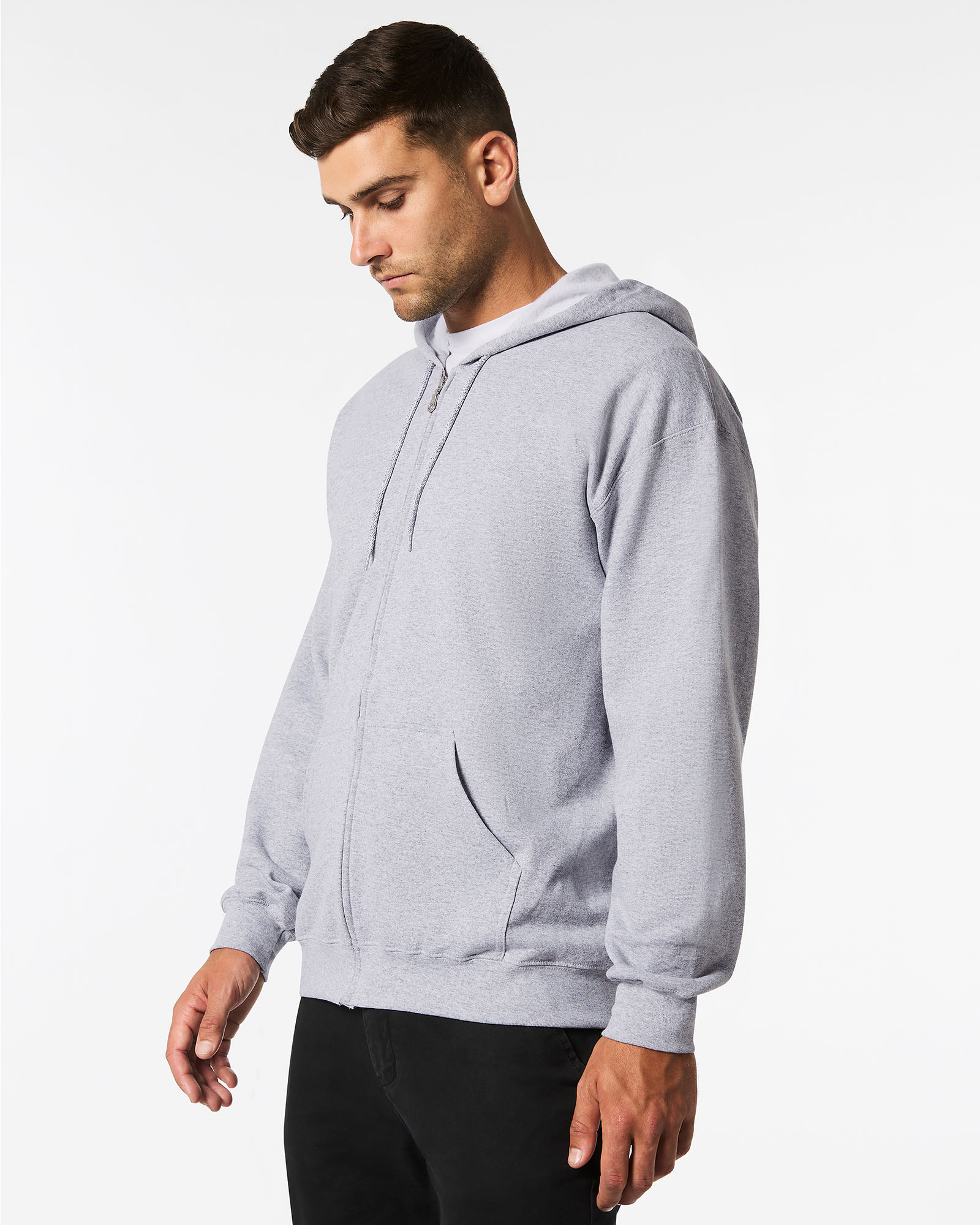 18600 ADULT ZIP HOODED SWEAT