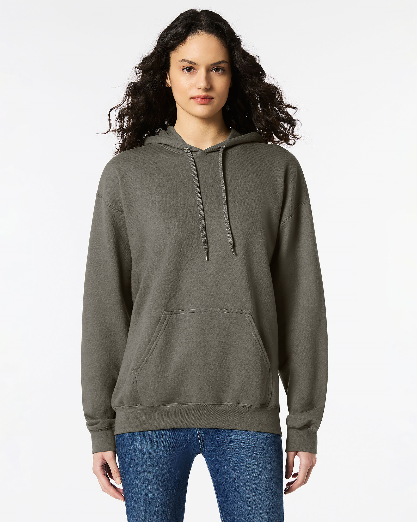 SF500 ADULT SOFTSTYLE HOODED SWEAT