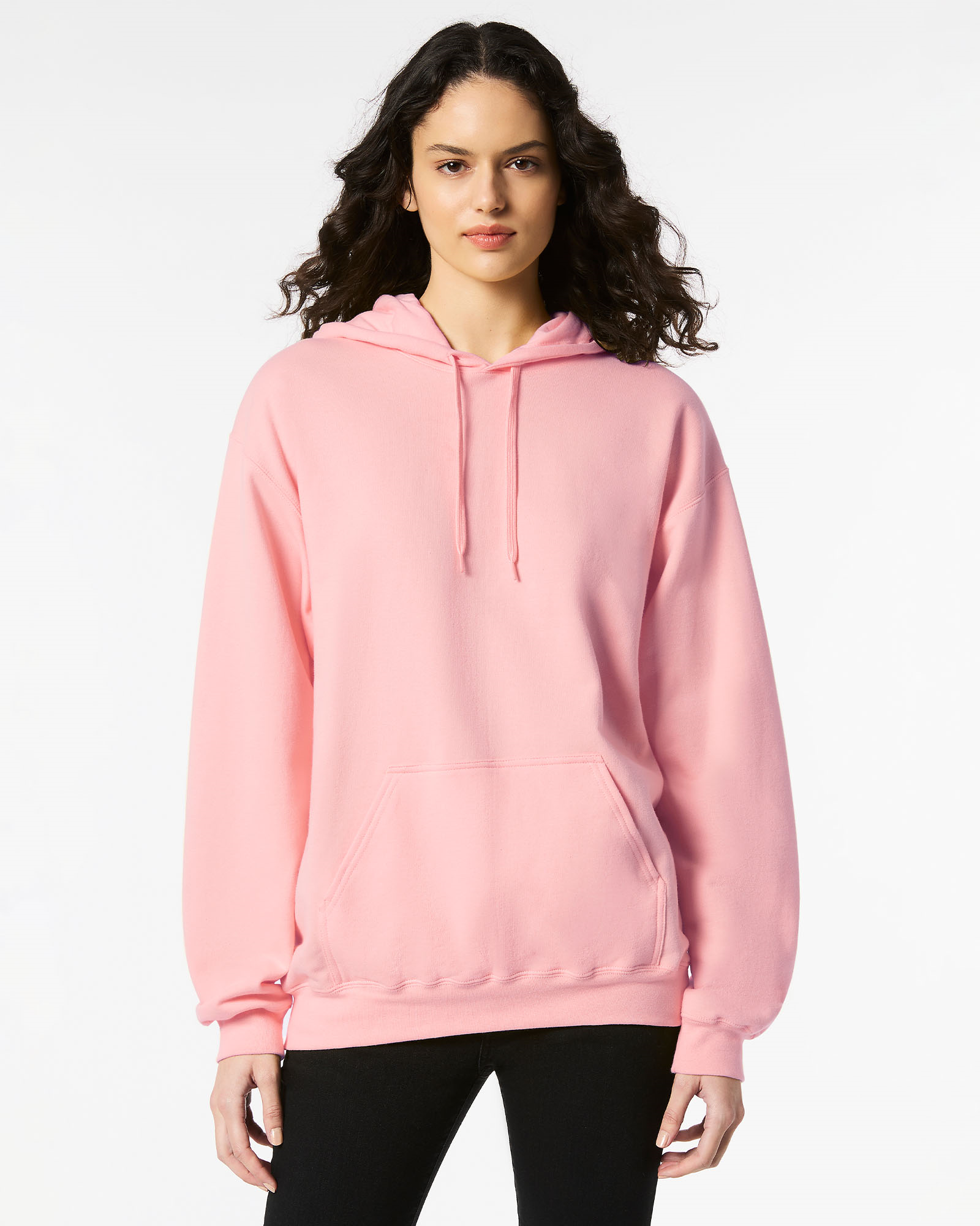 SF500 ADULT SOFTSTYLE HOODED SWEAT