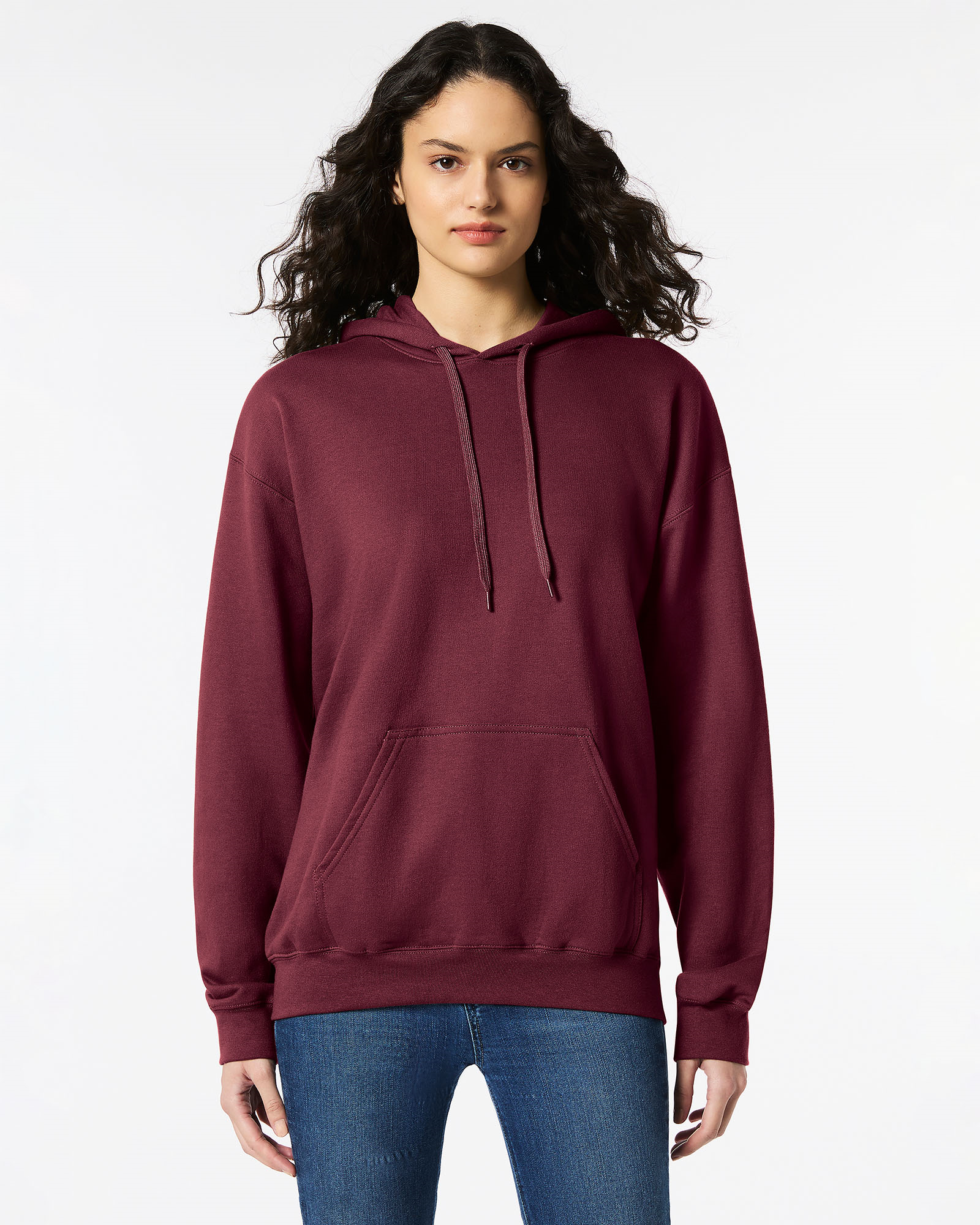 SF500 ADULT SOFTSTYLE HOODED SWEAT