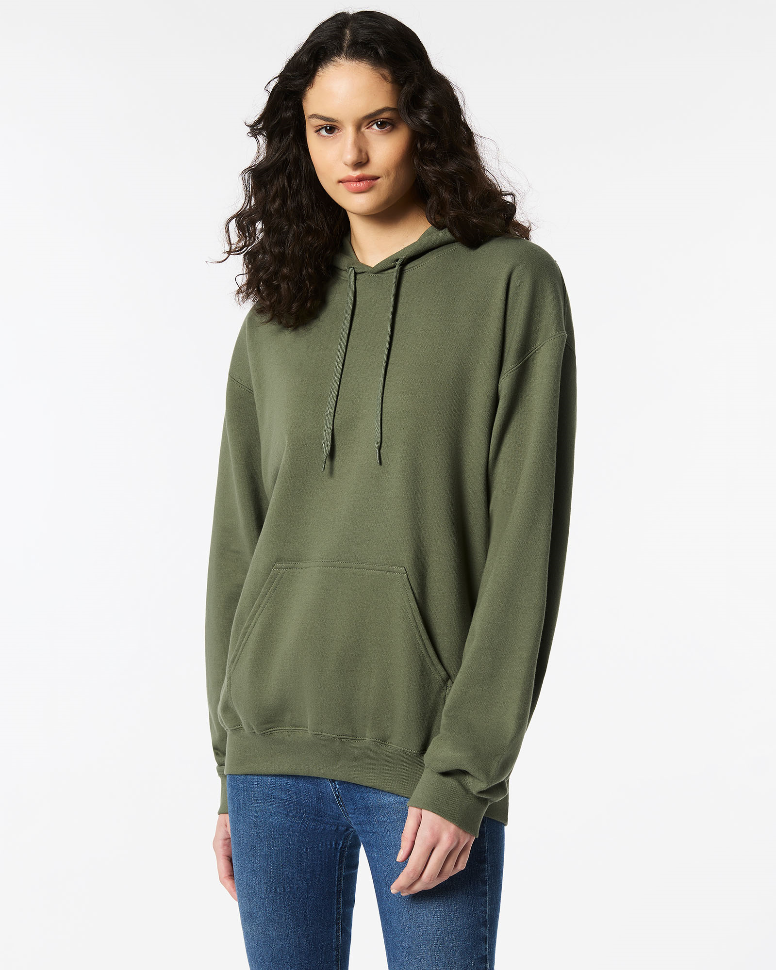 SF500 ADULT SOFTSTYLE HOODED SWEAT