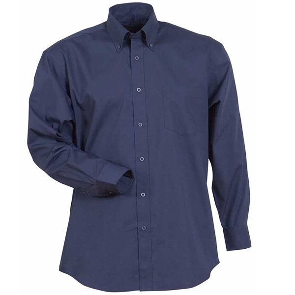 Mens Long Sleeve Shirt - Navy