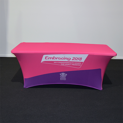 Stretch Table Cover - 4 Sided