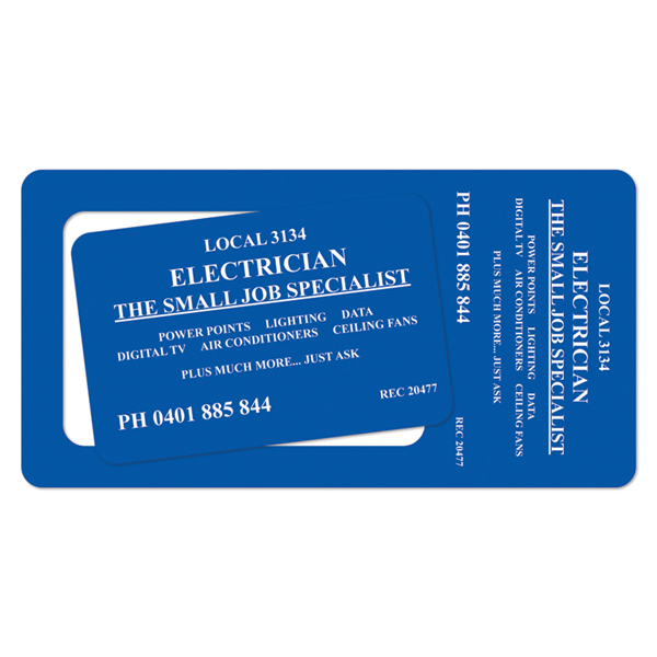 75 x 145mm Pop Out Fridge Magnet