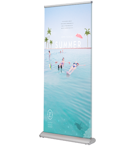 Double Sided Pull Up Retractable Banners