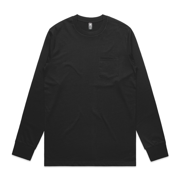 Mens Classic Pocket L/S Tee