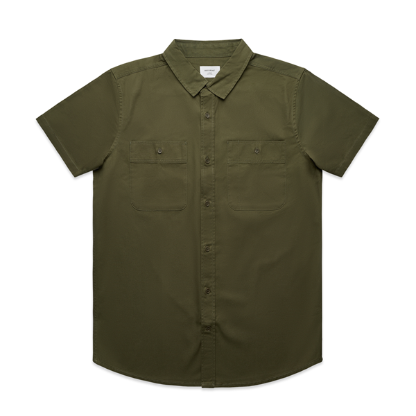 Mens Work S/S Shirt