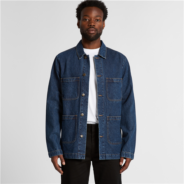 Mens Denim Chore Jacket