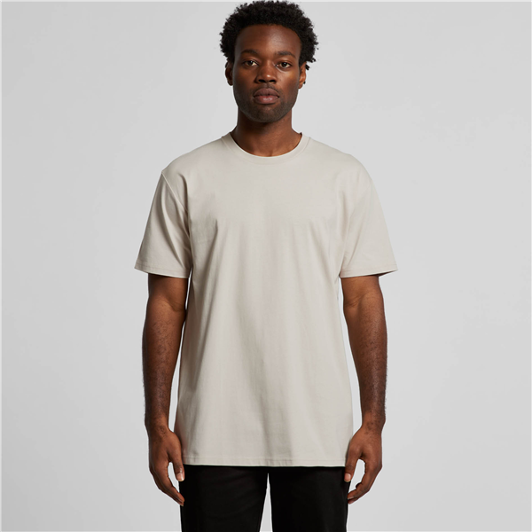 Classic Staple Tee – 100% Combed Cotton, Regular Fit Crew Neck