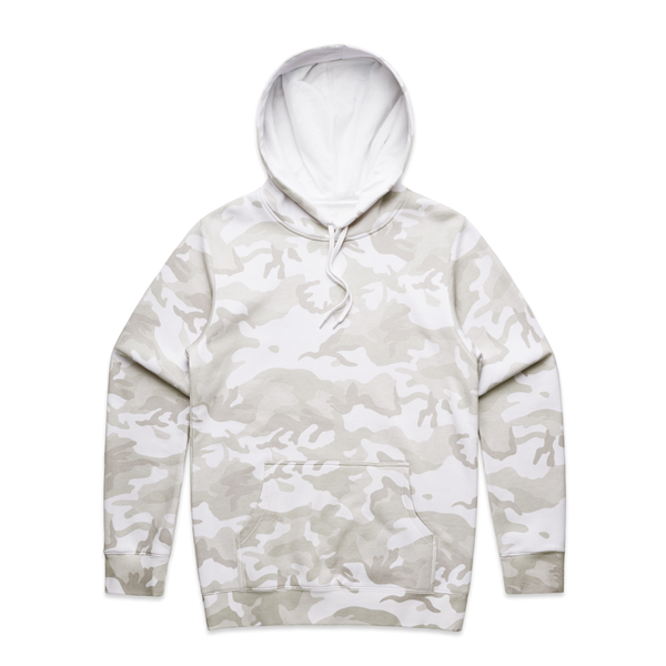 Mens Stencil Camo Hood