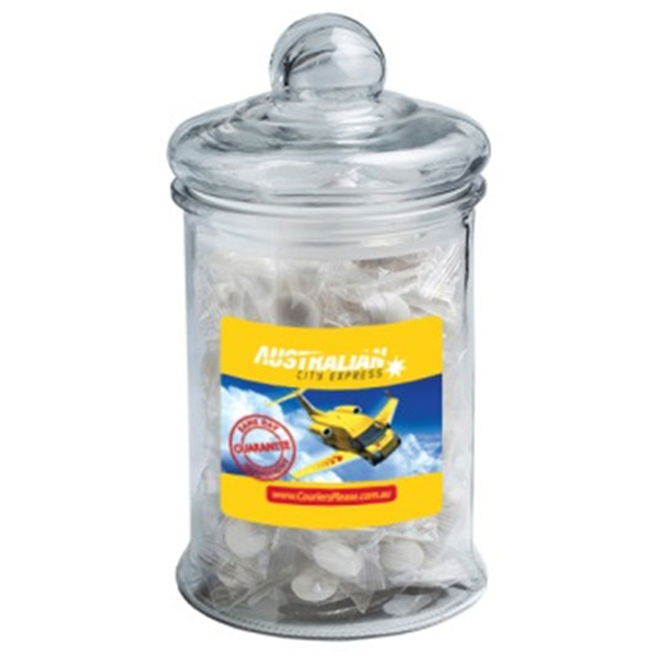 Big Apothecary Jar with Big Chewy Mints x80