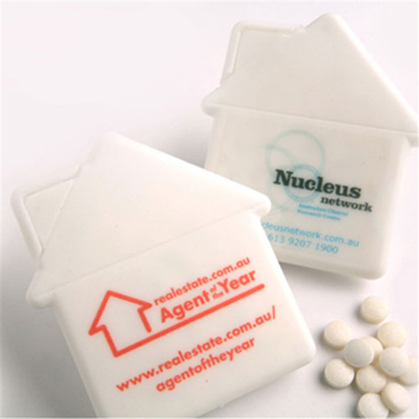 House Shape Mint Card