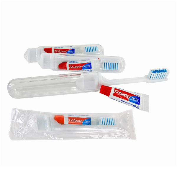 Travel Toothbrush & 5g Paste Set