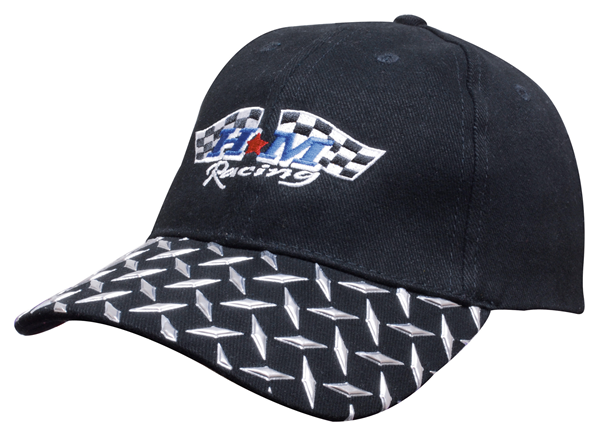 6PNL cap with checker plate peak