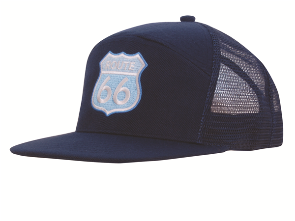 6Pnl A Frame PA Twill Mesh Back Cap