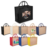 Eco Jute Tote with wide gusset