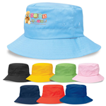 Kids Twill Bucket Hat w/Toggle