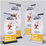 Luxury Base Retractable Pull Up Banner