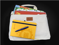 Calico Conference Bag 28cm x 37cm x 6cm