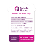 100 x 140mm House Shaped Fridge Magnet
