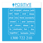 95 x 95mm Poetry Fridge Magnet