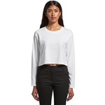 Wo%27s Crop L/S Tee