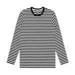 Mens Match Stripe L/S Tee