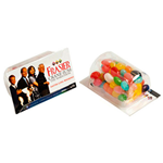 Biz Card Treats with Jelly Beans