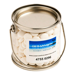 Small PVC Bucket Filled with Mints 170g