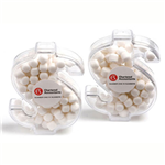 Acrylic Dollar filled with Mints 40g