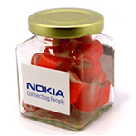 Rock Candy in Square Jar 135g