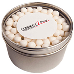 Small Round Window Tin with Mints 150g