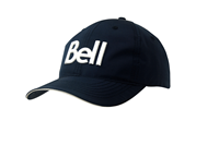 Spring woven cap with strap & clip