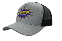 5Pnl Grey Marle W/Mesh Back