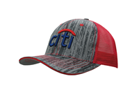 6Pnl Woodprint Poly Twill Mesh