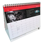 A5 Wiro Bound Tent Calendar