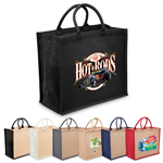 Eco Jute Tote with wide gusset