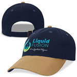 Sueded Peak Cap